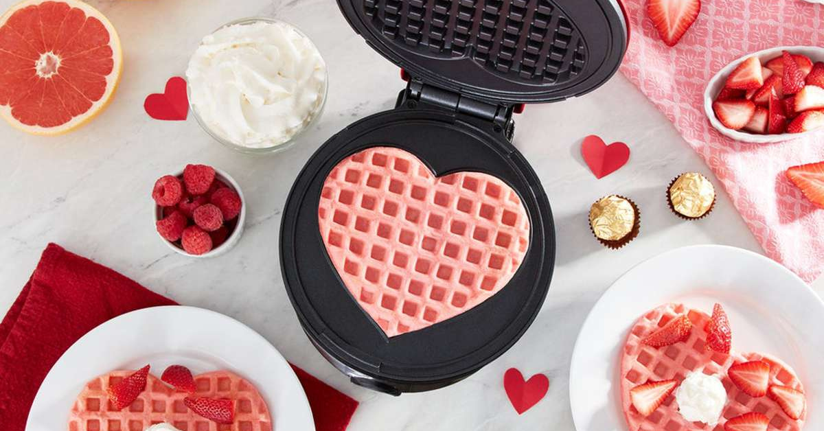 best heart shaped waffle maker