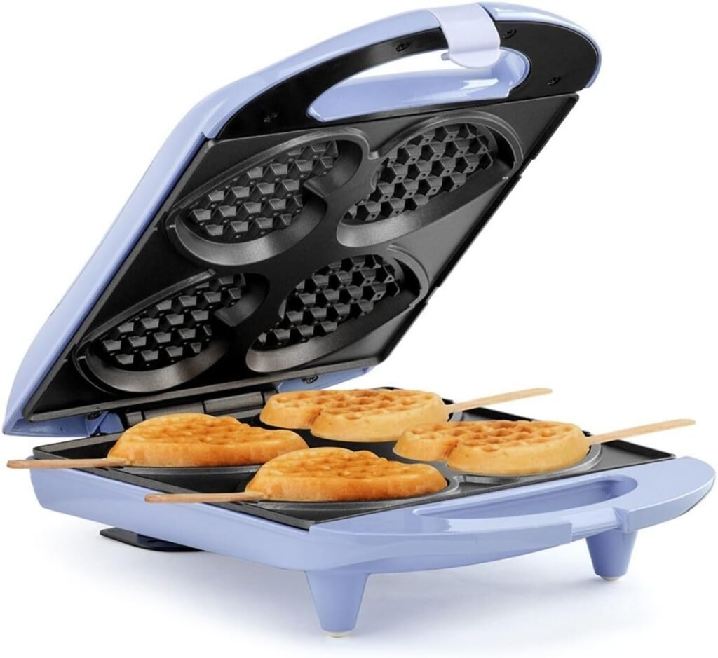 Fast heating waffle maker